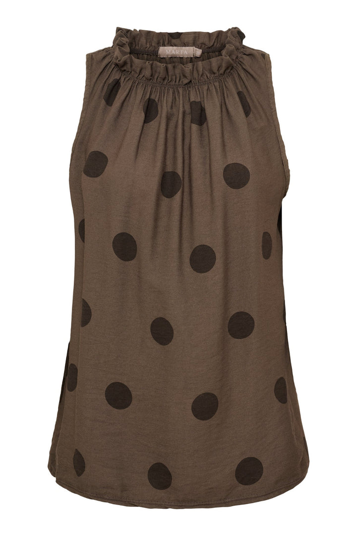 Marta Du Chateau - Mdclucina Top 2319 - Brown