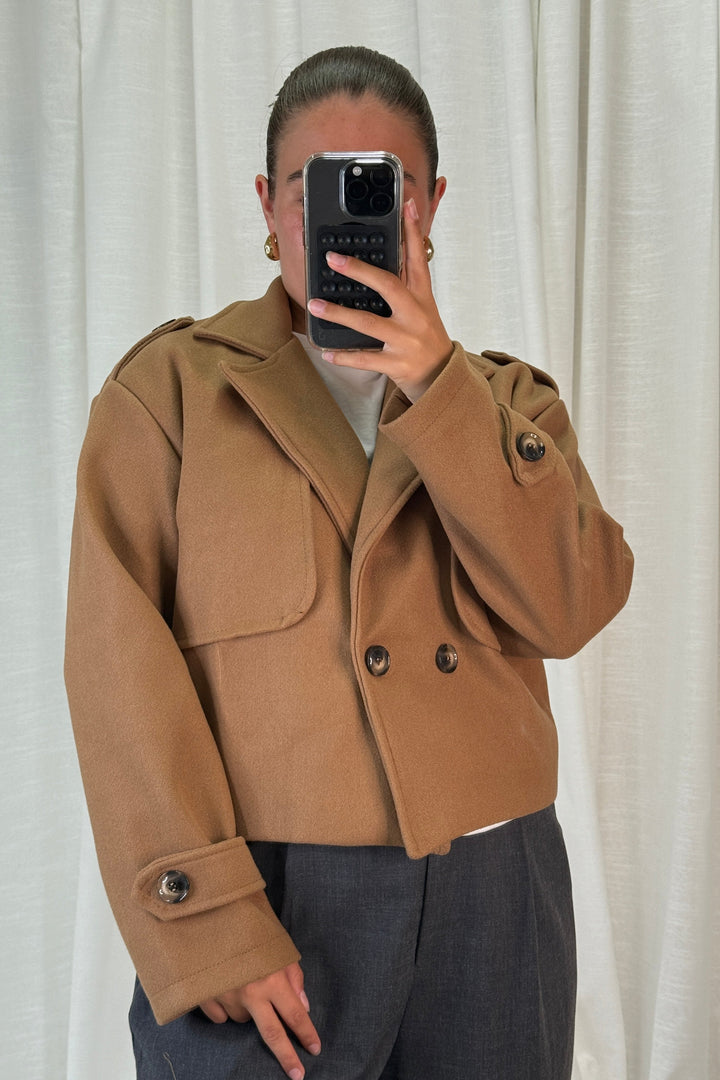A-bee - Naomi Jacket - Camel
