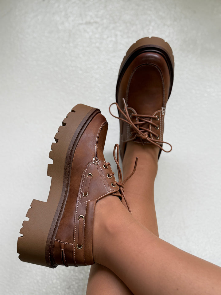 Bloom - Dahliana Loafers - Camel