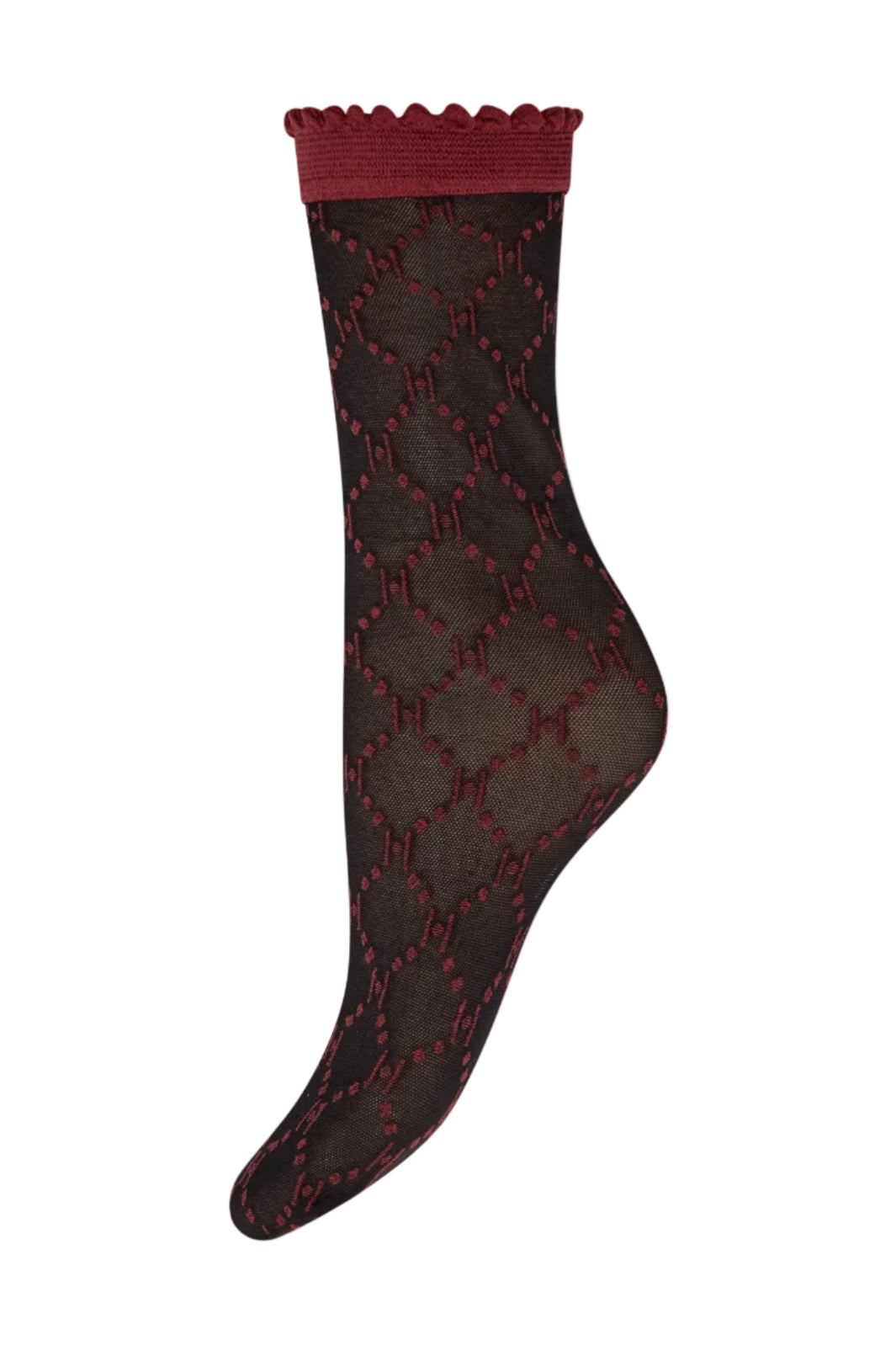 Hype The Detail - Socks Logo 25Den 21113-7501 - 317 - Rød
