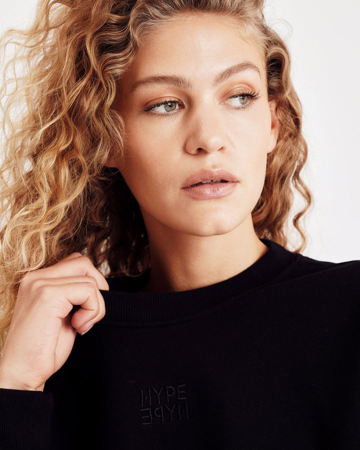 Hype The Detail - Crew Sweat 540-14 - 9 - Black