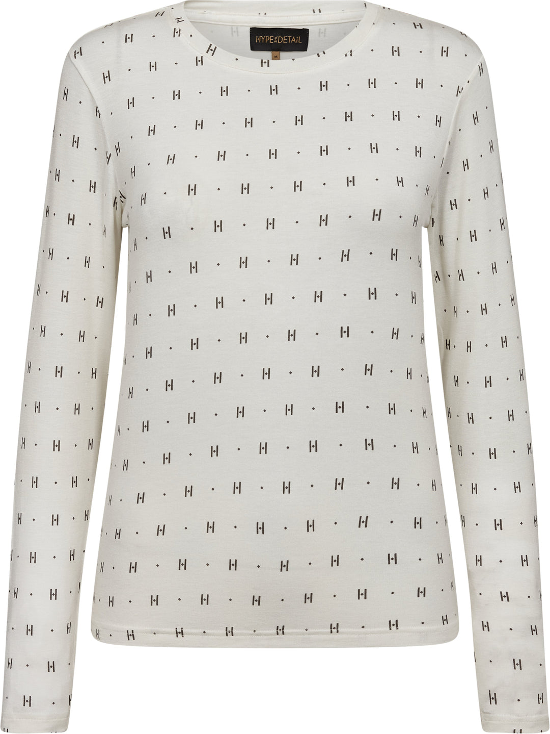 Hype The Detail - Htd Tee L/S Cashmere-Blend 650-14 - 1 - Hvid