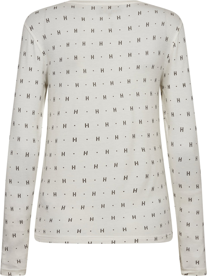 Hype The Detail - Htd Tee L/S Cashmere-Blend 650-14 - 1 - Hvid