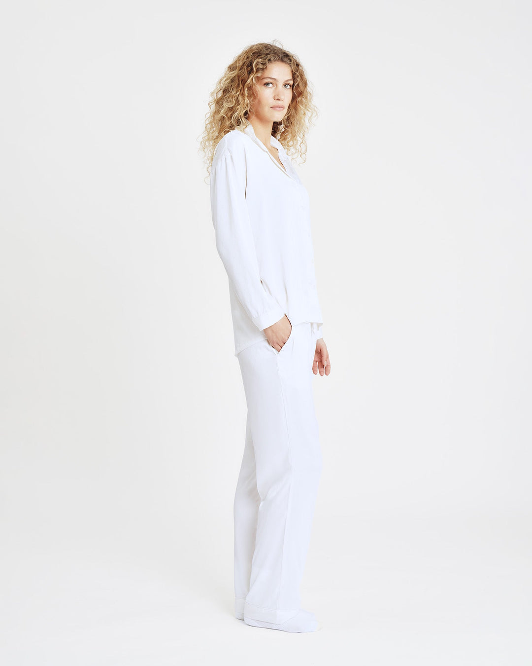Hype The Detail - Satin Pyjamas 800-43 - 80 - Ivory