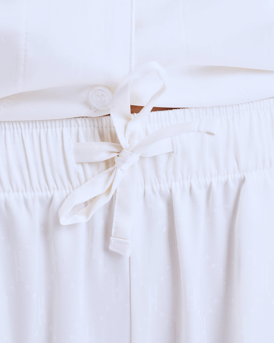 Hype The Detail - Satin Pyjamas 800-43 - 80 - Ivory