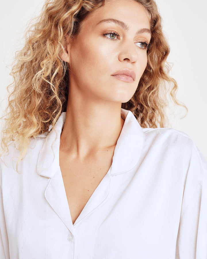 Hype The Detail - Satin Pyjamas 800-43 - 80 - Ivory