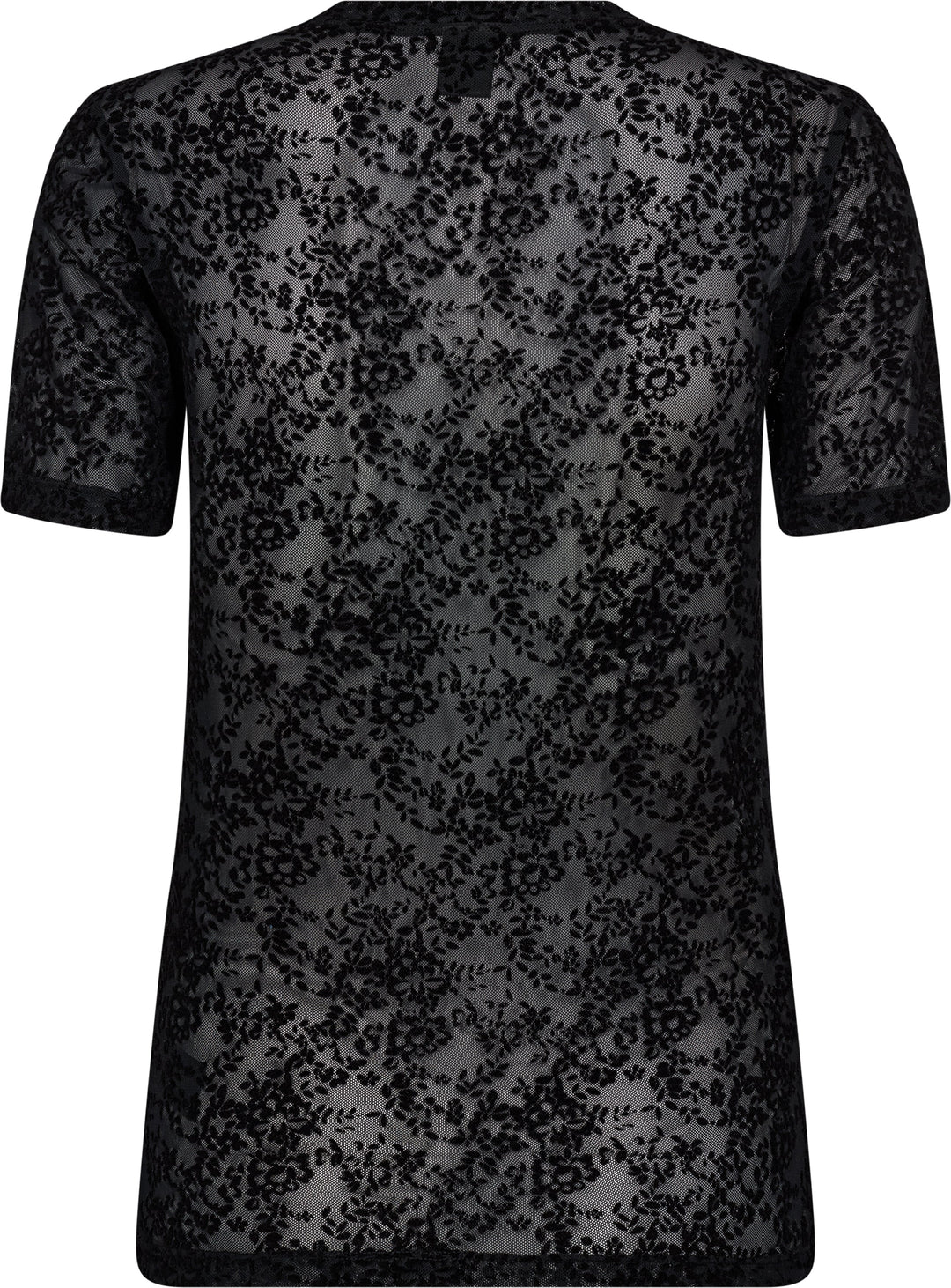 Hype The Detail - Lace Tee, Slim 852-2 - 9 - Black