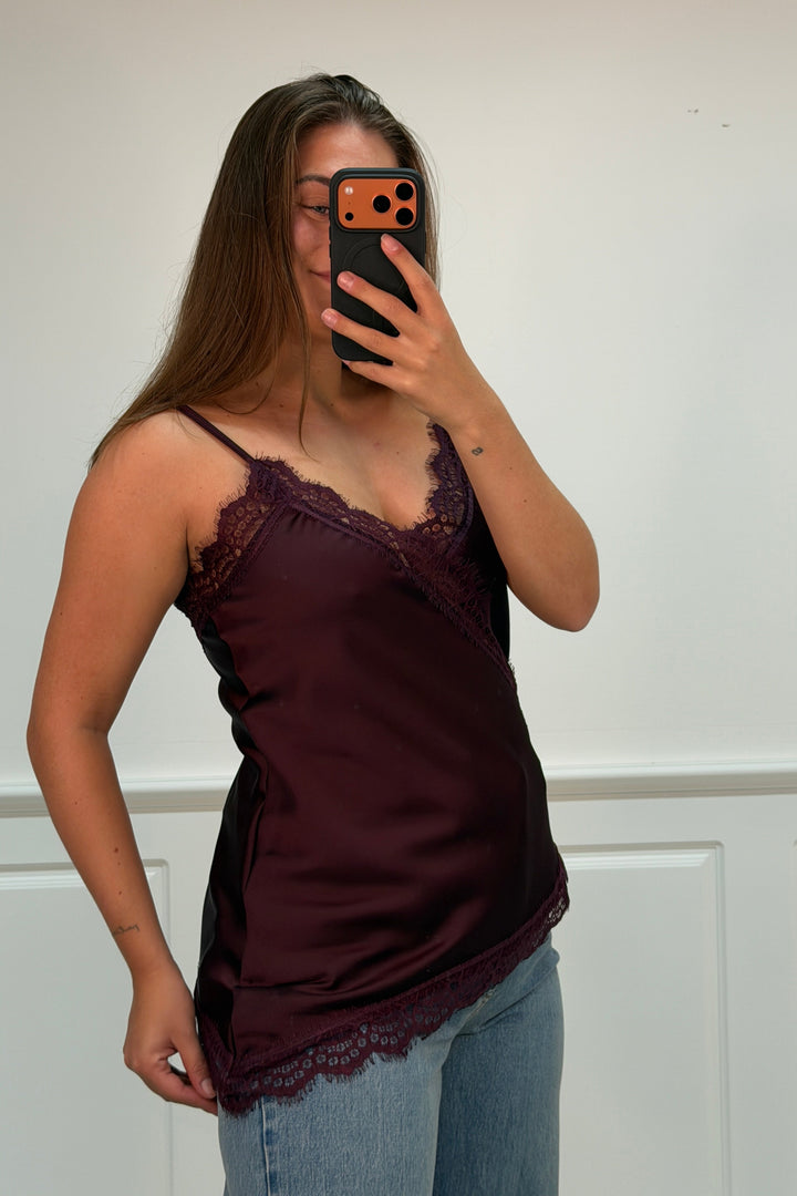 A-bee - Ivanka top - Plum