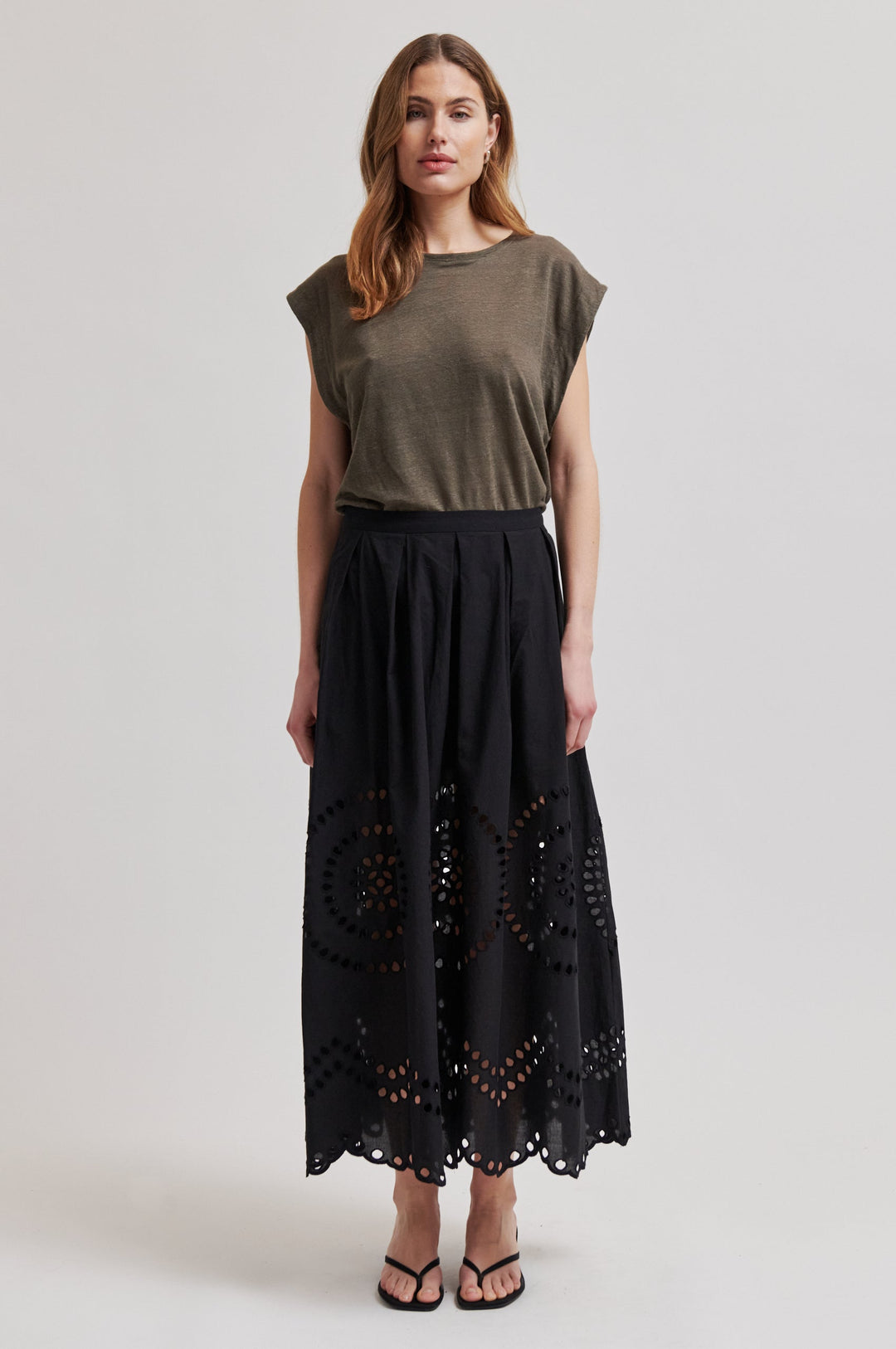 Second Female - Meryl Skirt 60608 - 8001 Black