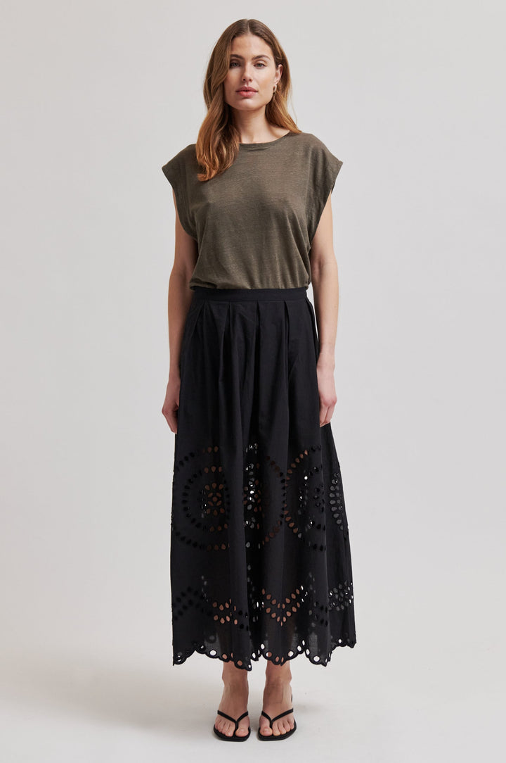 Second Female - Meryl Skirt 60608 - 8001 Black