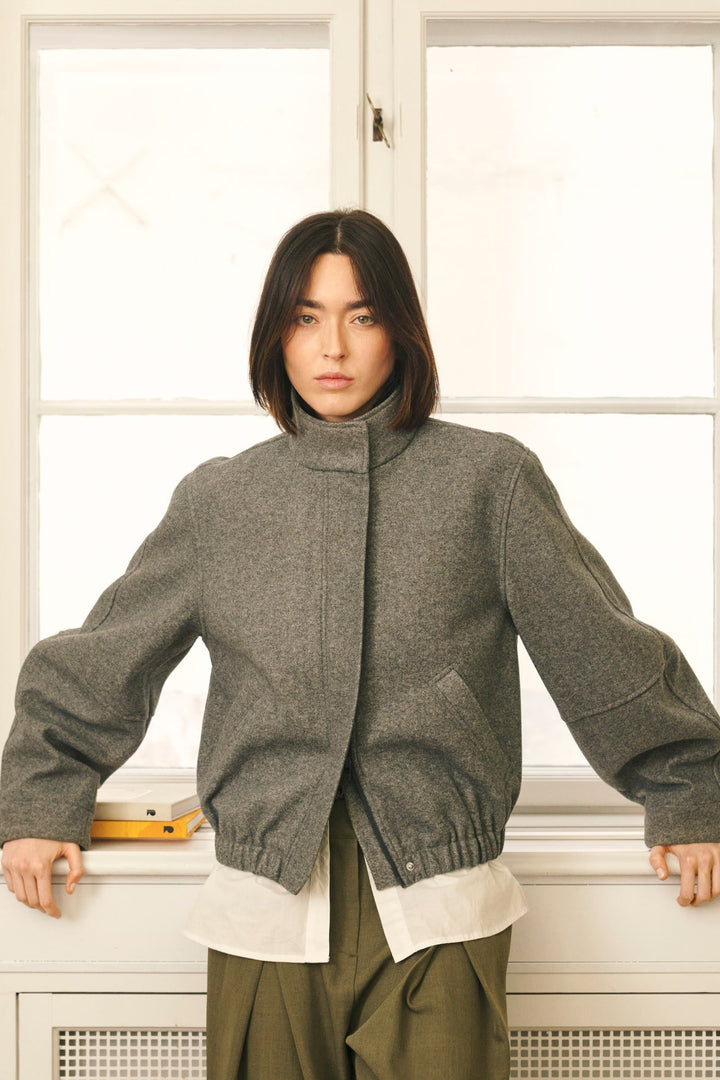 MbyM - Inesa-M 65571154 - H50 - Medium Grey Melange