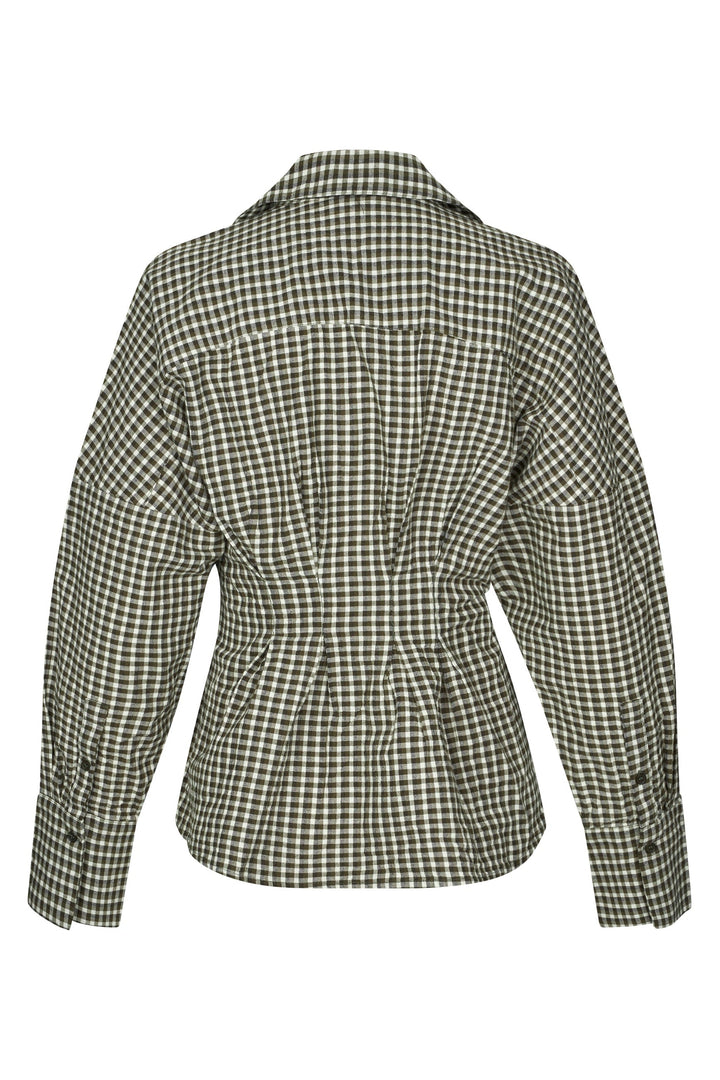 MbyM - Isidor-M 65581221 - Z19 - Smoked Olive Check