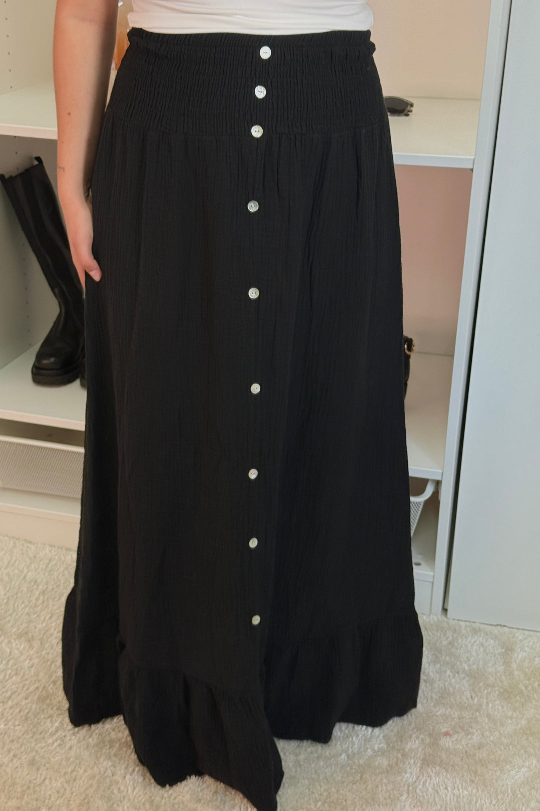 A-bee - Stine Skirt - Black