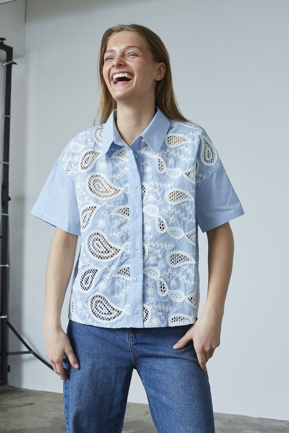 Sisters Point - Sisu-Sh 18969 - 402 - L. Blue/Cream