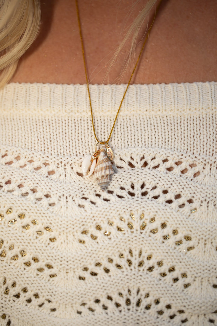 Forhåndsbestilling - Rooted - Rikke May Necklace - Forgyldt