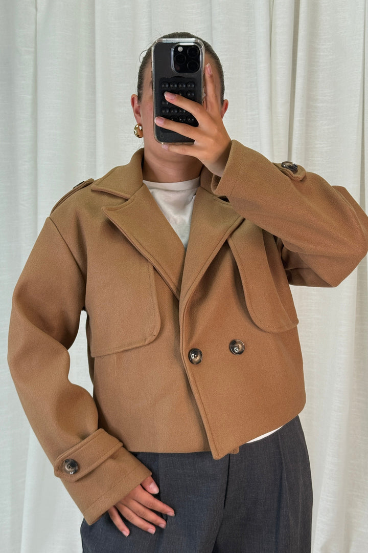 A-bee - Naomi Jacket - Camel