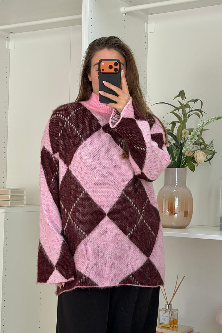 A-bee - Yamina Knit - Pink