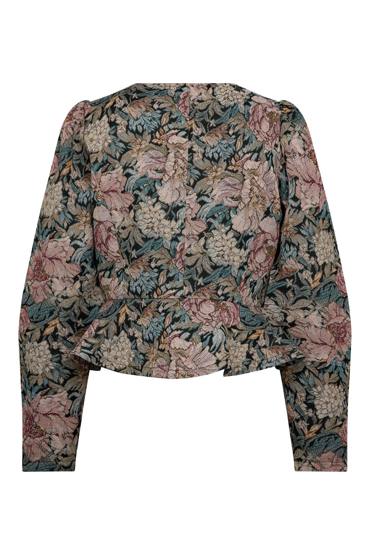 A-View - Brocade Jacket AV9406 - 311 - Sand/Black