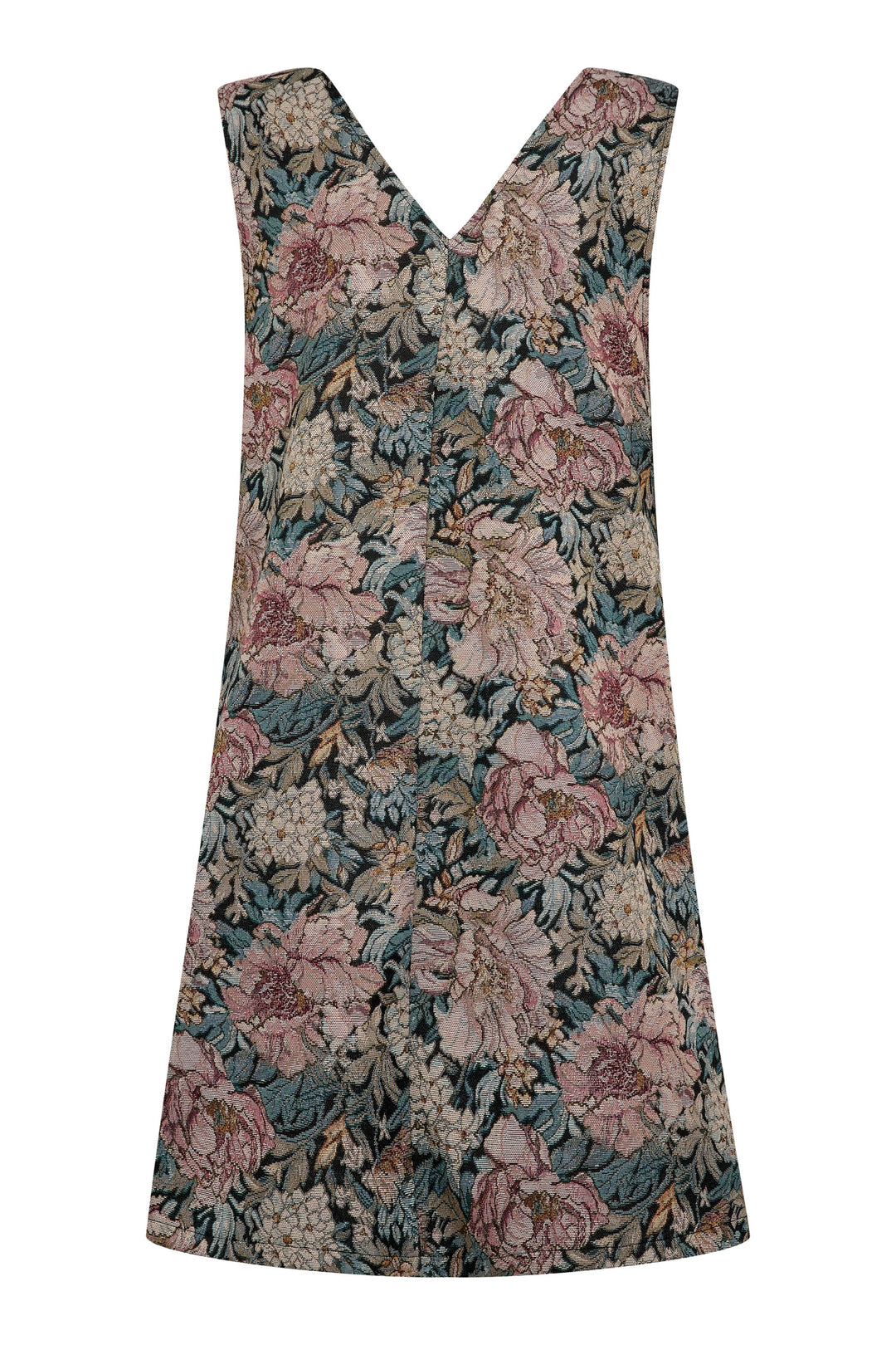 A-View - Brocade Dress AV9407 - 311 - Sand/Black