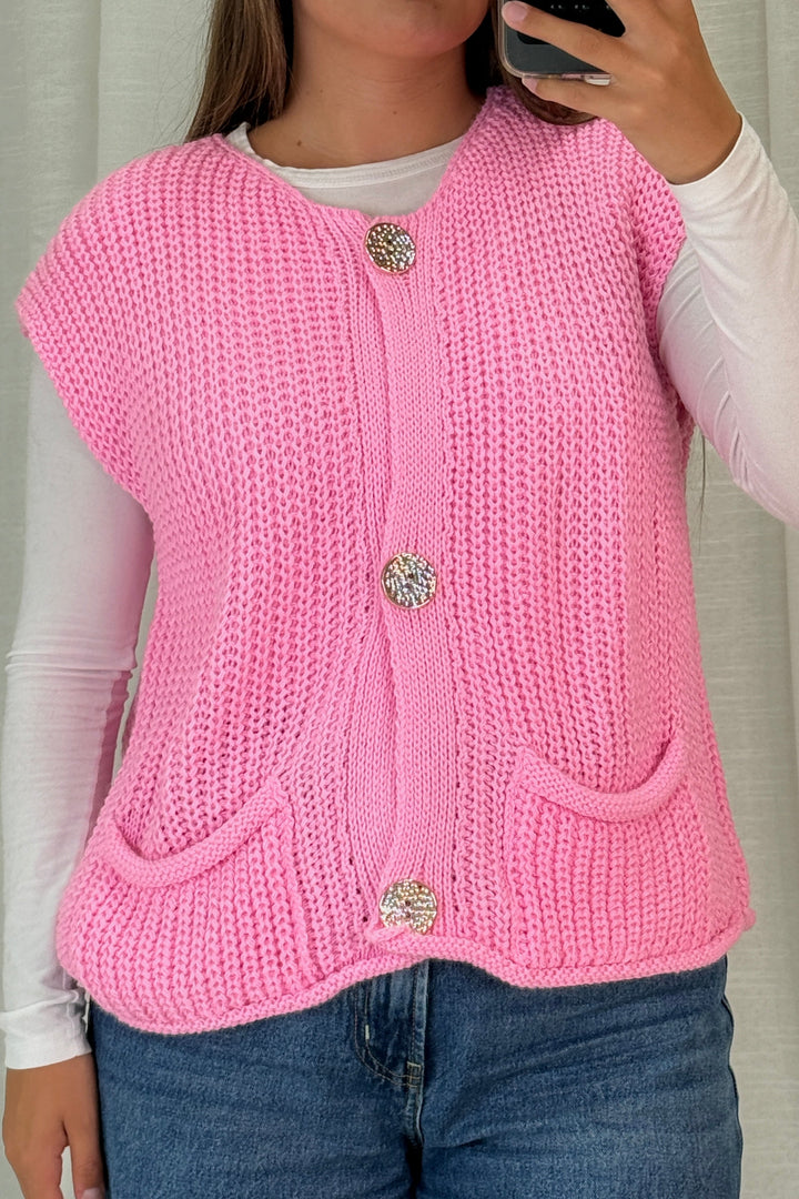A-bee - Marya Vest - Pink
