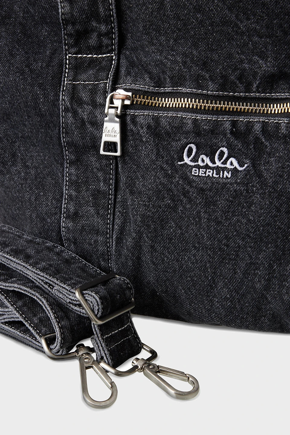 Lala Berlin - Big Bag Muriel 10016928 - Washed Black