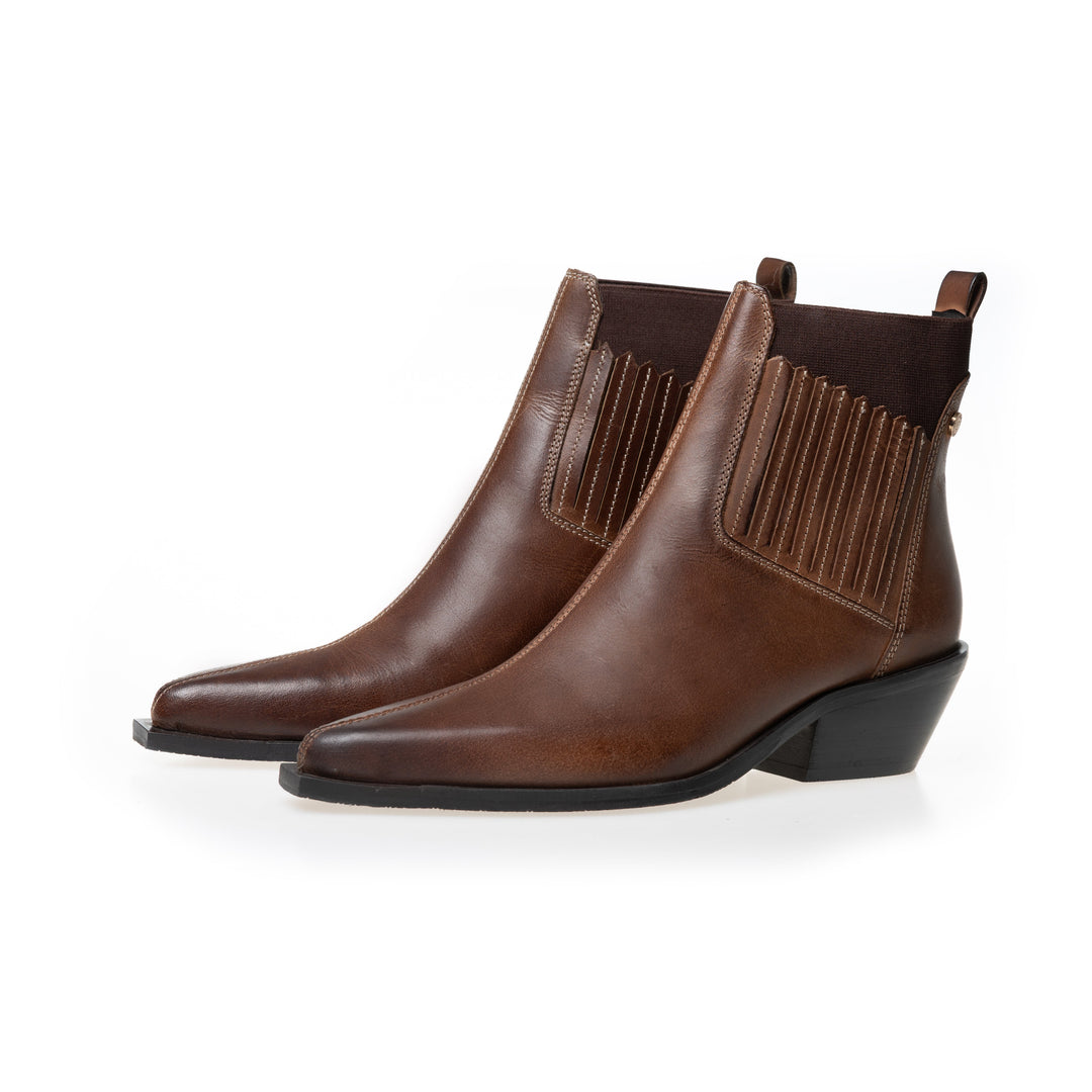 Copenhagen Shoes - The Walking Boot L Cs9041 - 0242 - Dark Cognac
