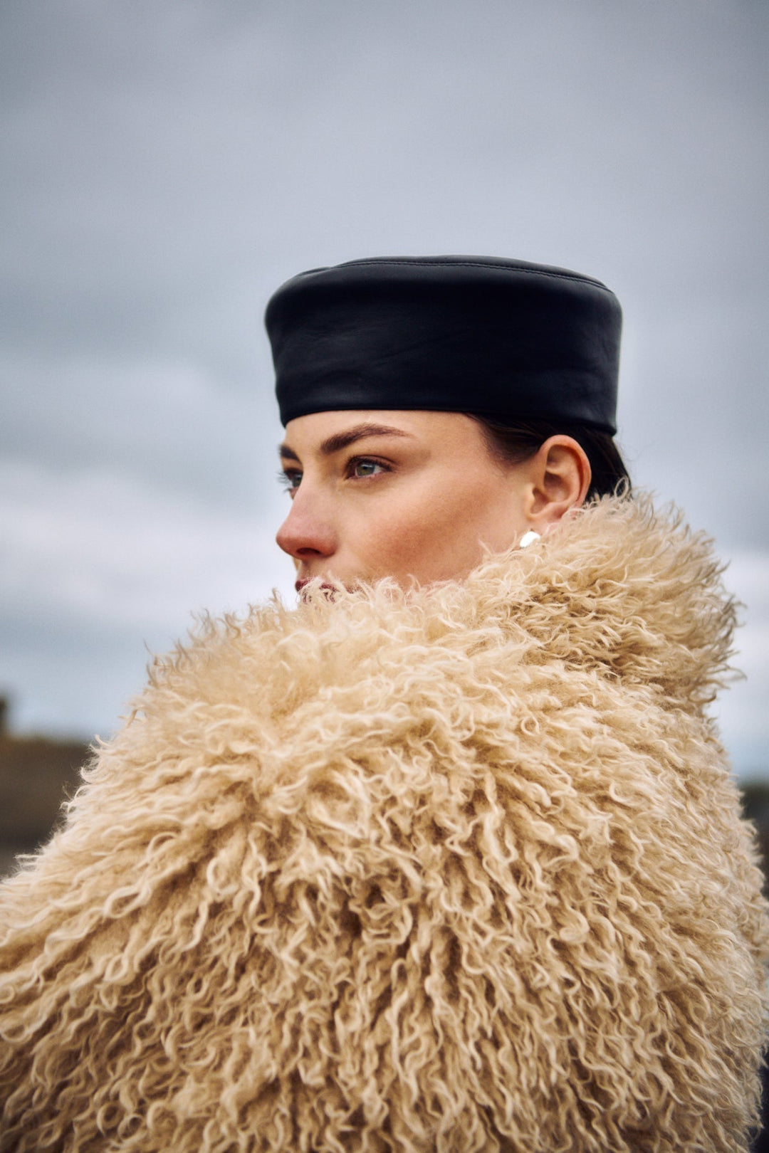 Copenhagen Muse - Cmfurly-coat 211406 - 9888 Jet Stream Mel,