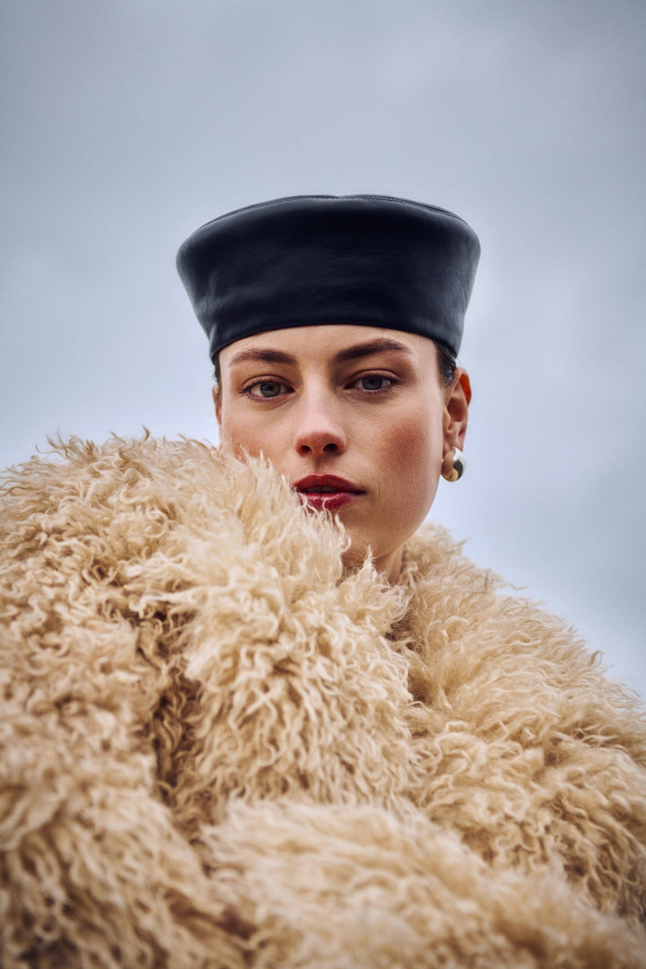 Copenhagen Muse - Cmfurly-coat 211406 - 9888 Jet Stream Mel,