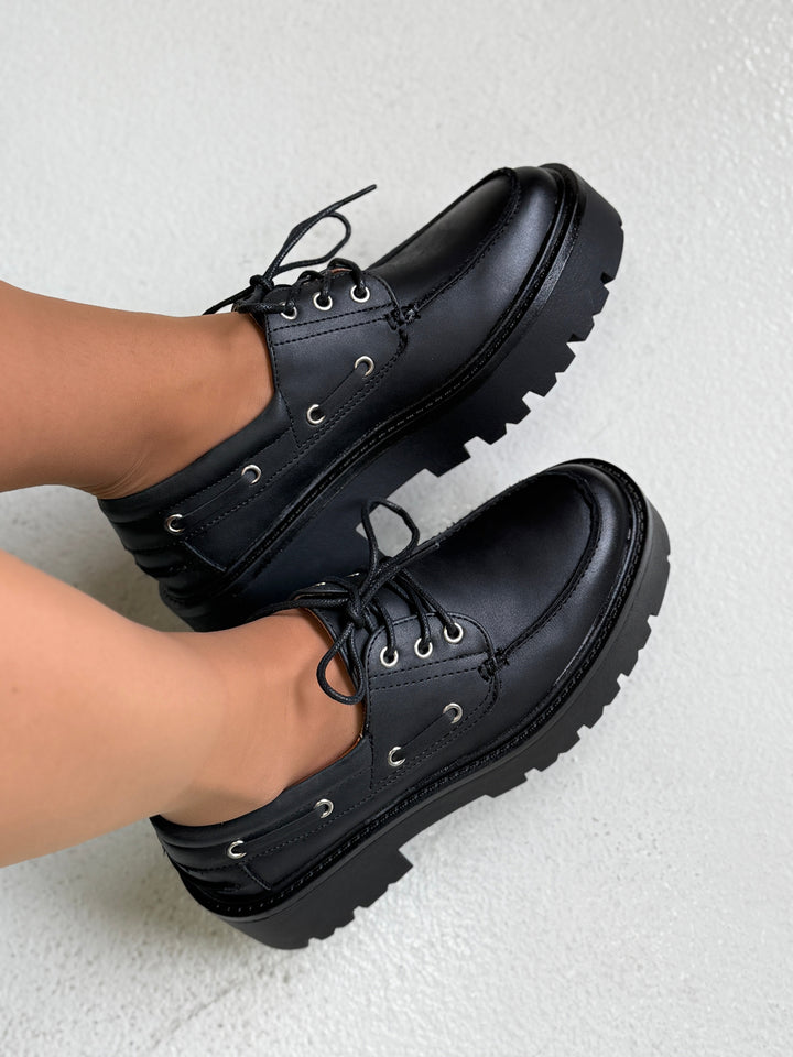 Bloom - Dahliana Loafers - Black