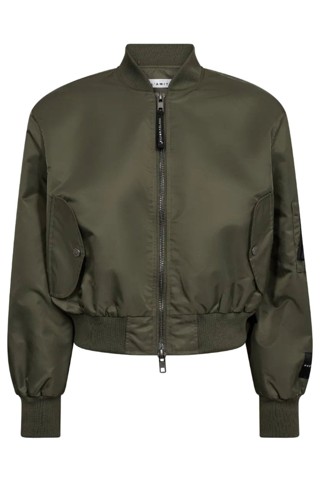 Haute L'Amitié - Sally Crop Bomber HL10659 - Army