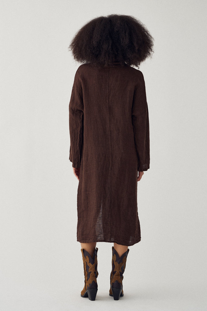 Noella - N-Lorita Dress 14700005 - 674 - Chocolate