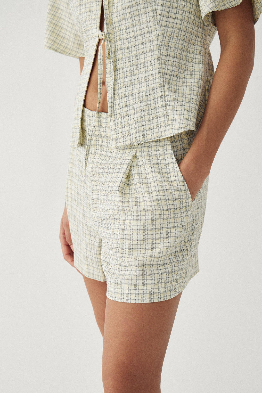 Noella - N-Miko Blouse 15610002 - 1459 - Denny Yellow Check