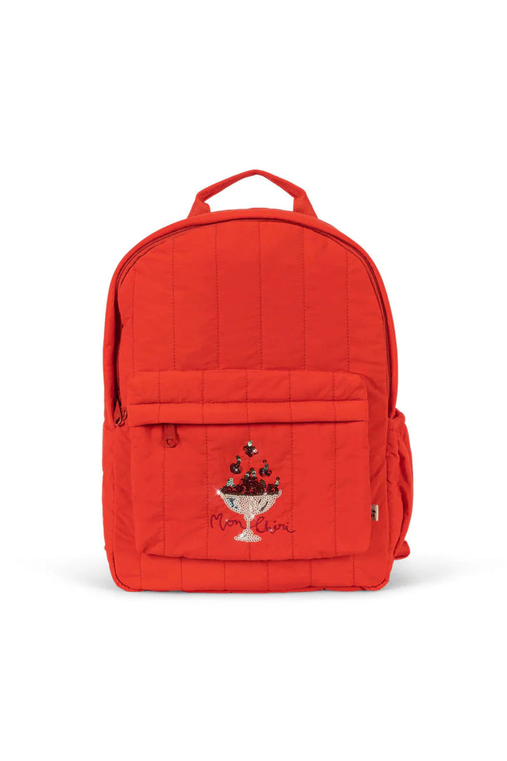Konges Sløjd - Juno Sequin Backpack Ks104886 - Fiery Red