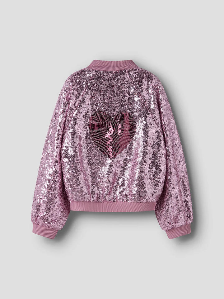 Name It - Nmfruscing Ls Bomber - 4874773 Lilac Sachet