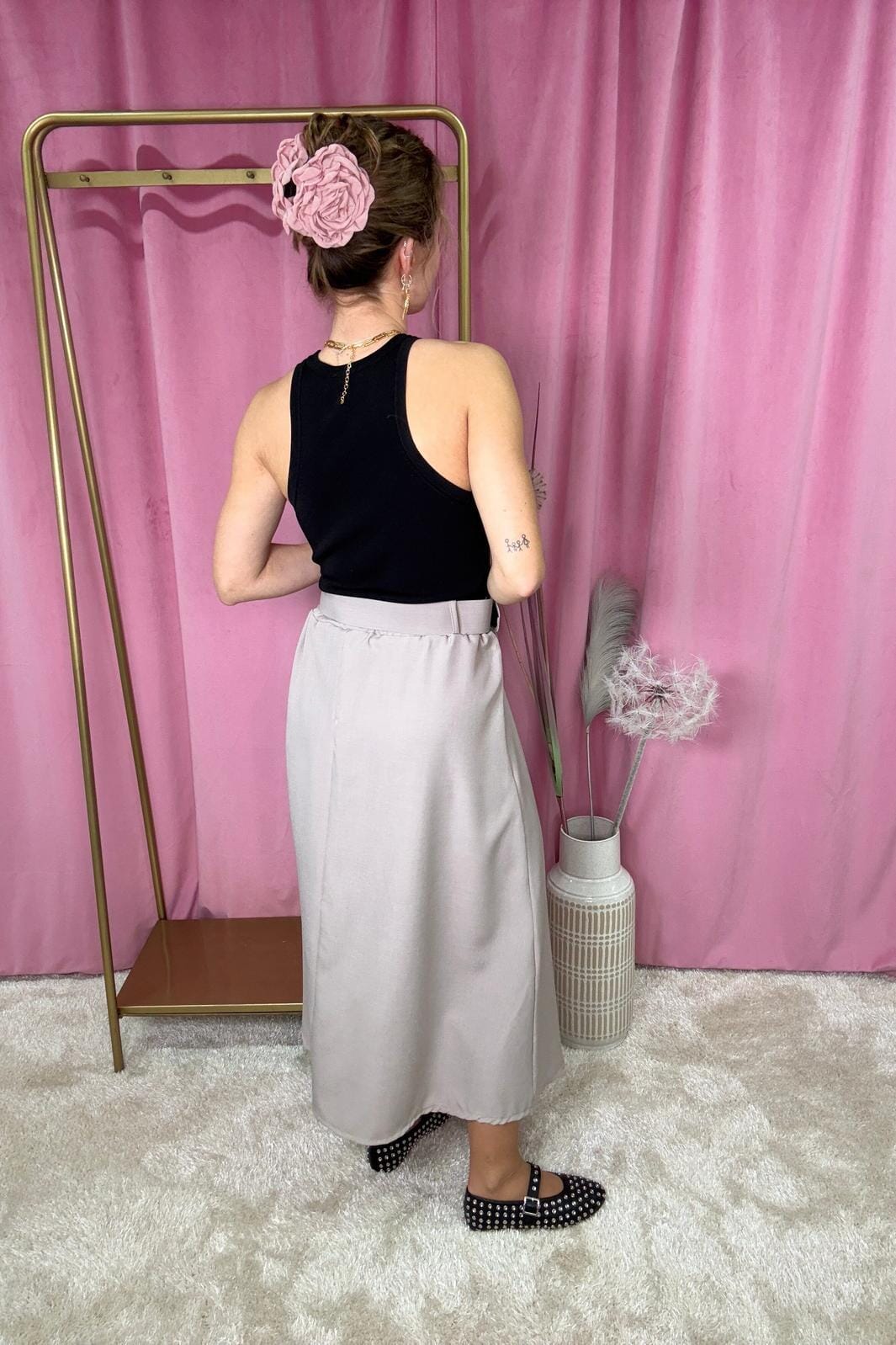 A-bee - Berta Skirt - Champagne Nederdele 