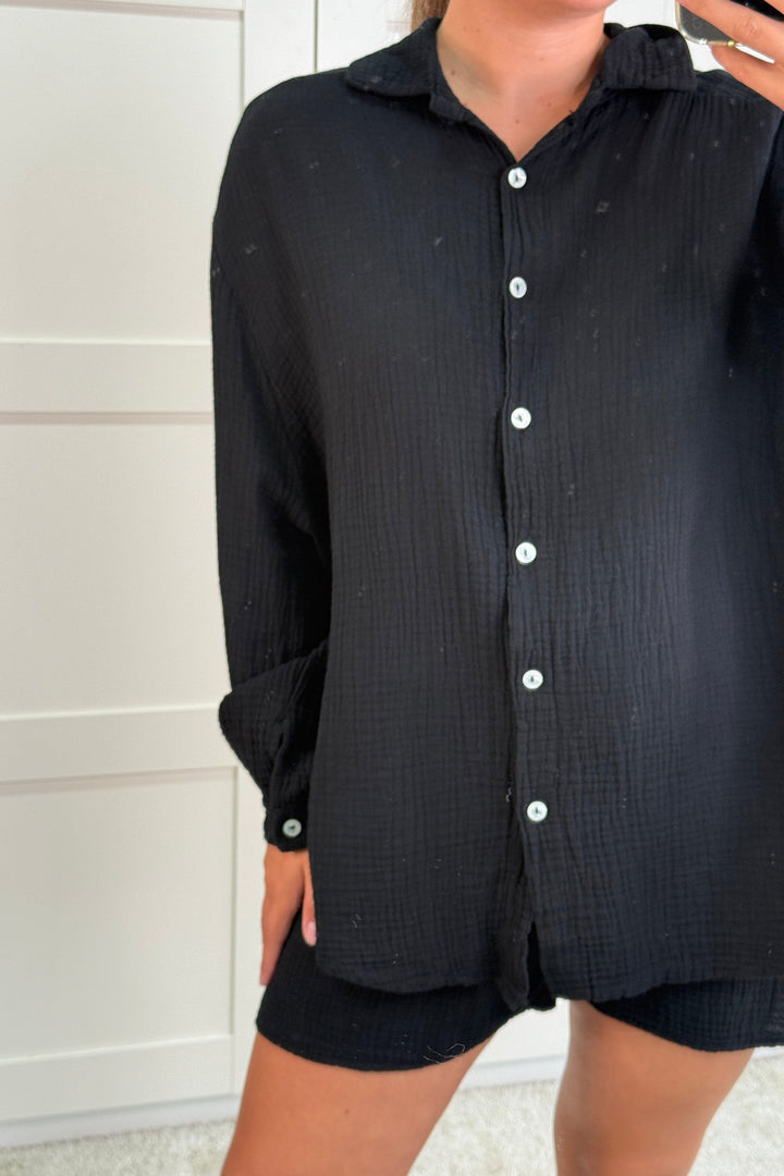 A-bee - Caterina - Black Skjorter 