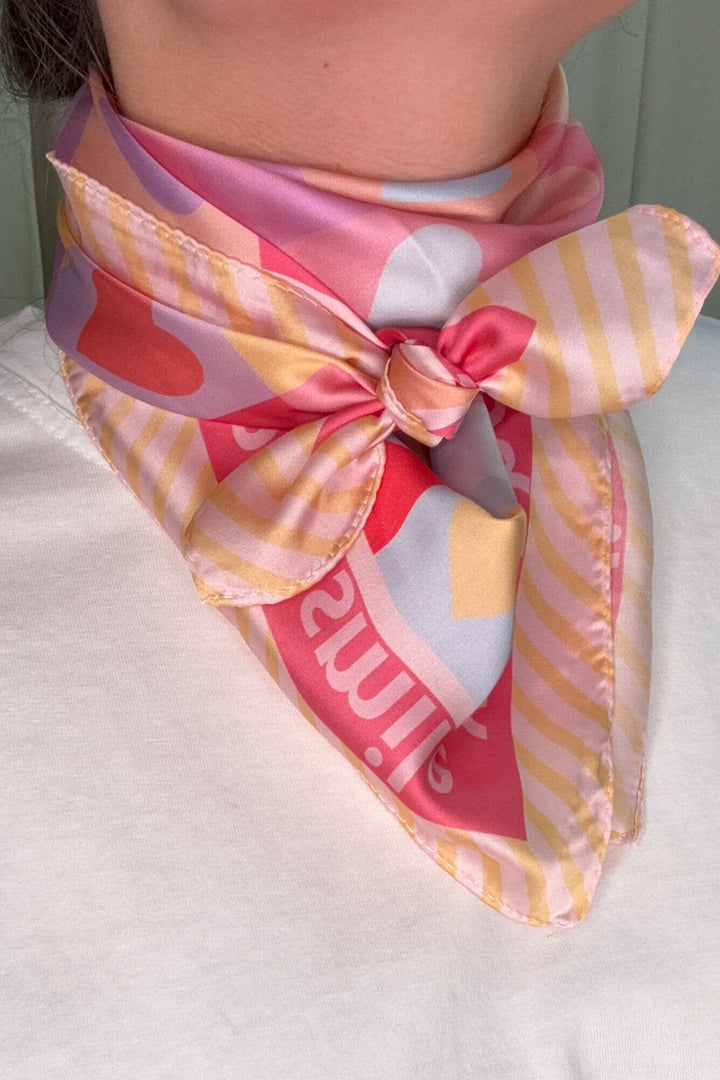 A-bee - Dina Scarf - Coral Tørklæder 