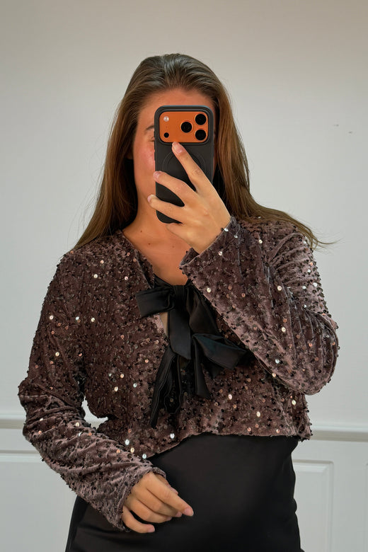 A-bee - Eddablouse - Light Maroon Bluser 