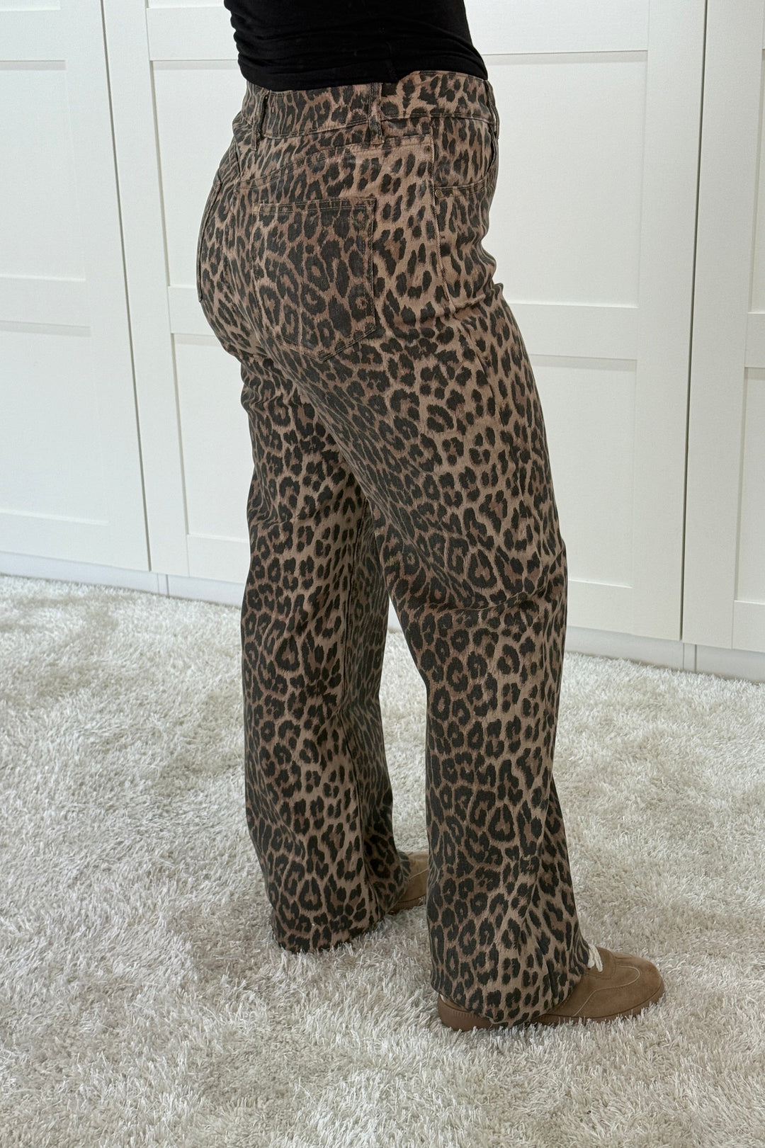 A-bee - Frederikke Pants - Leopard Bukser 