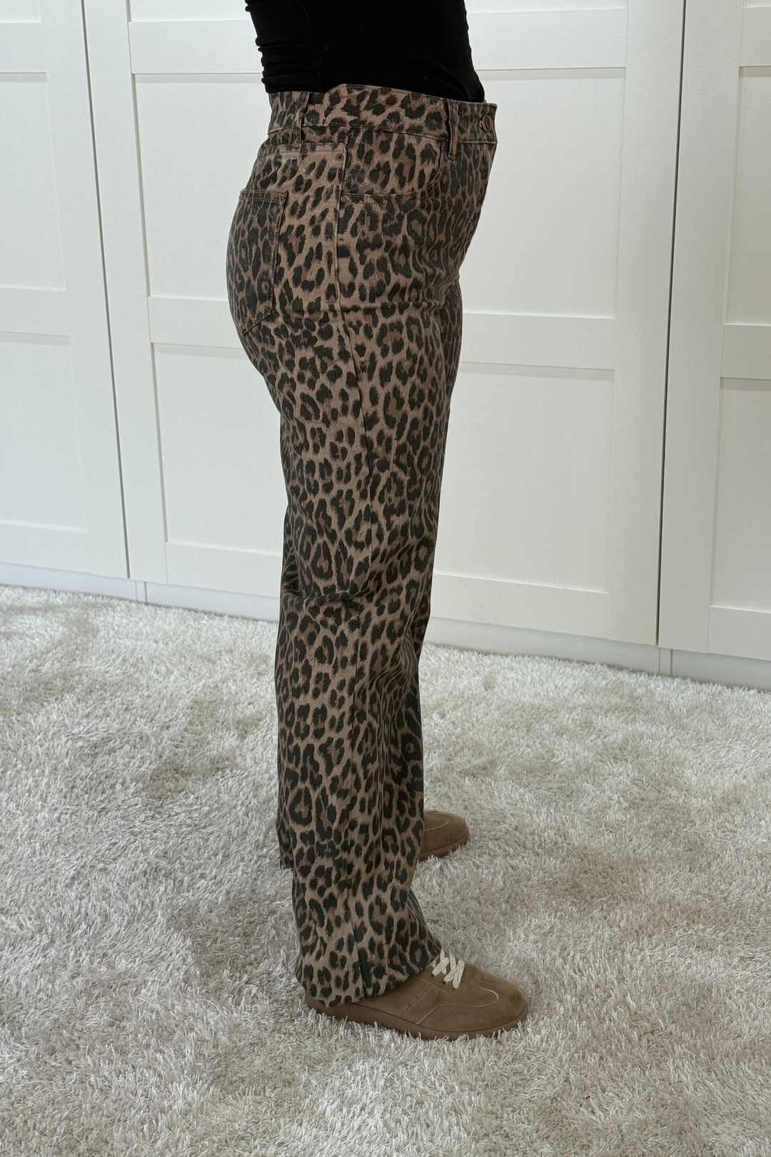 A-bee - Frederikke Pants - Leopard Bukser 