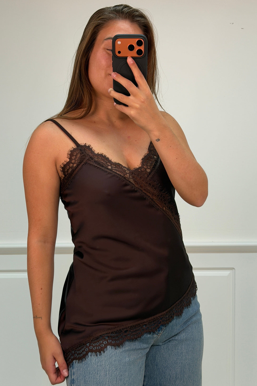 A-bee - Ivanka Top - Chocolate Toppe 