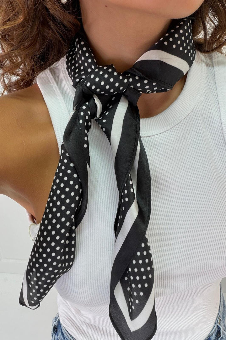 A-bee - Leonora Scarf - White Tørklæder 