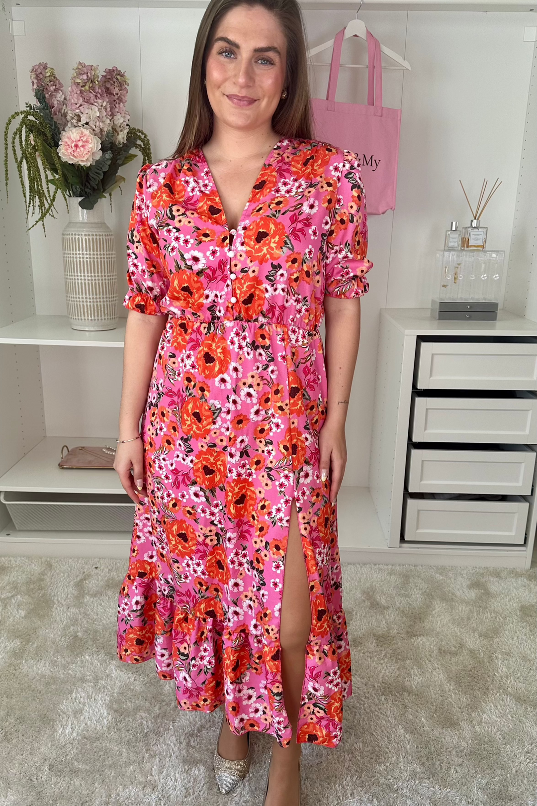 A-bee - Oline - Fuschia Kjoler 