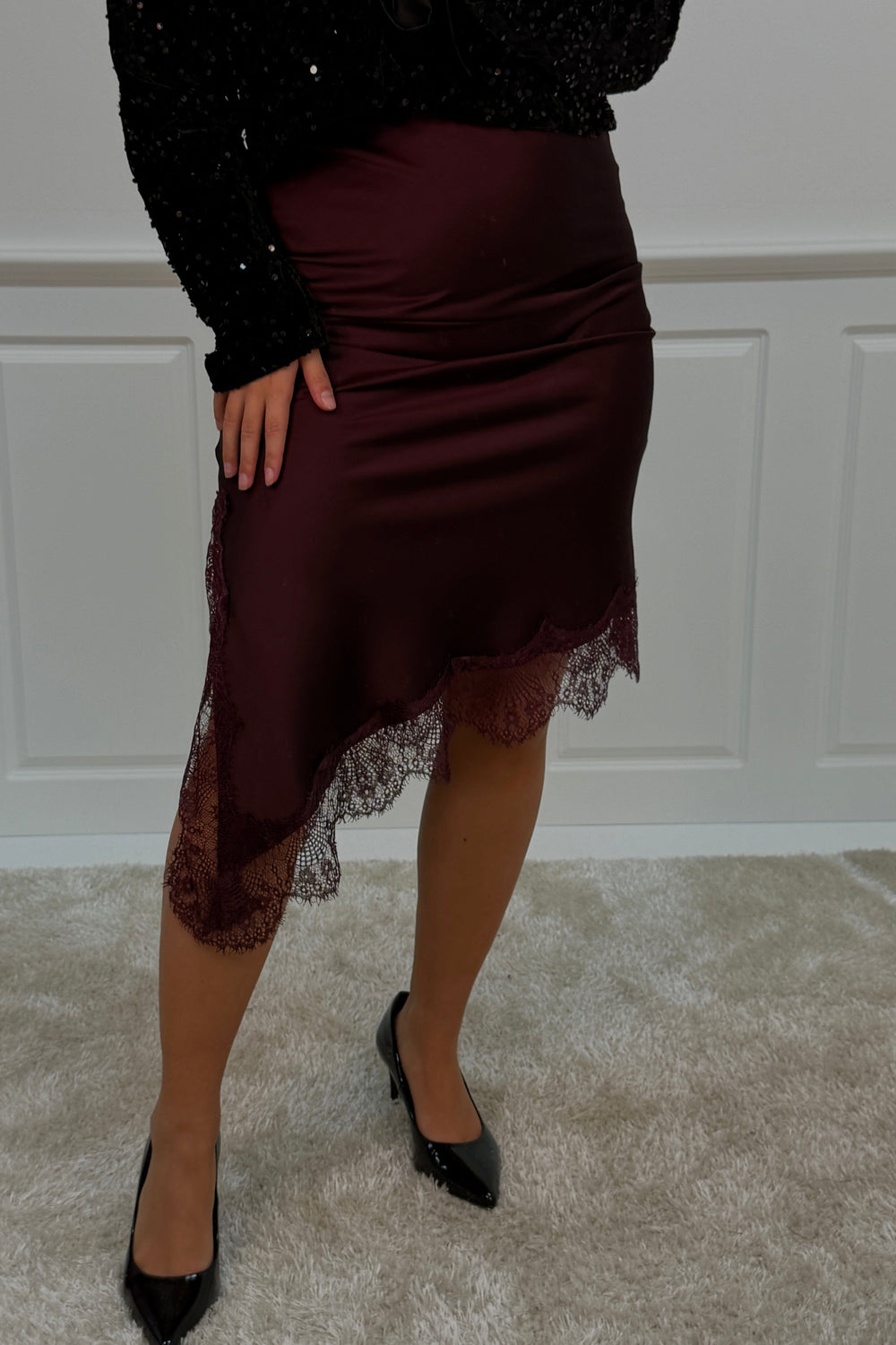 A-bee - Paloma skirt - Plum Nederdele 