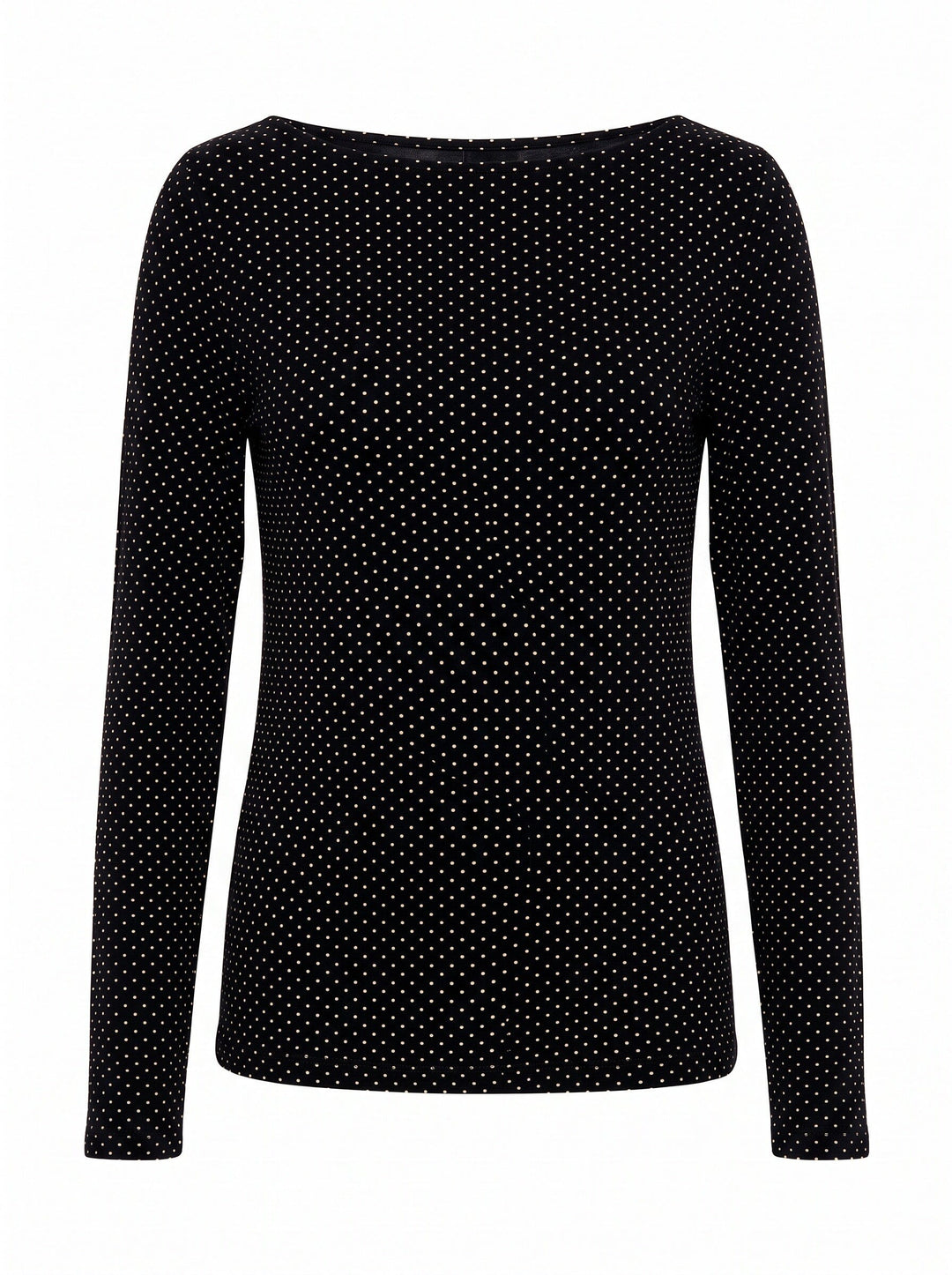 A-Bee - Poppy 97201 - Black With Cream Polka Dot Bluser 