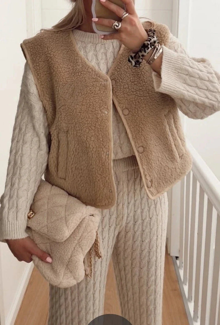 A-bee - Rebekka - Beige Veste 