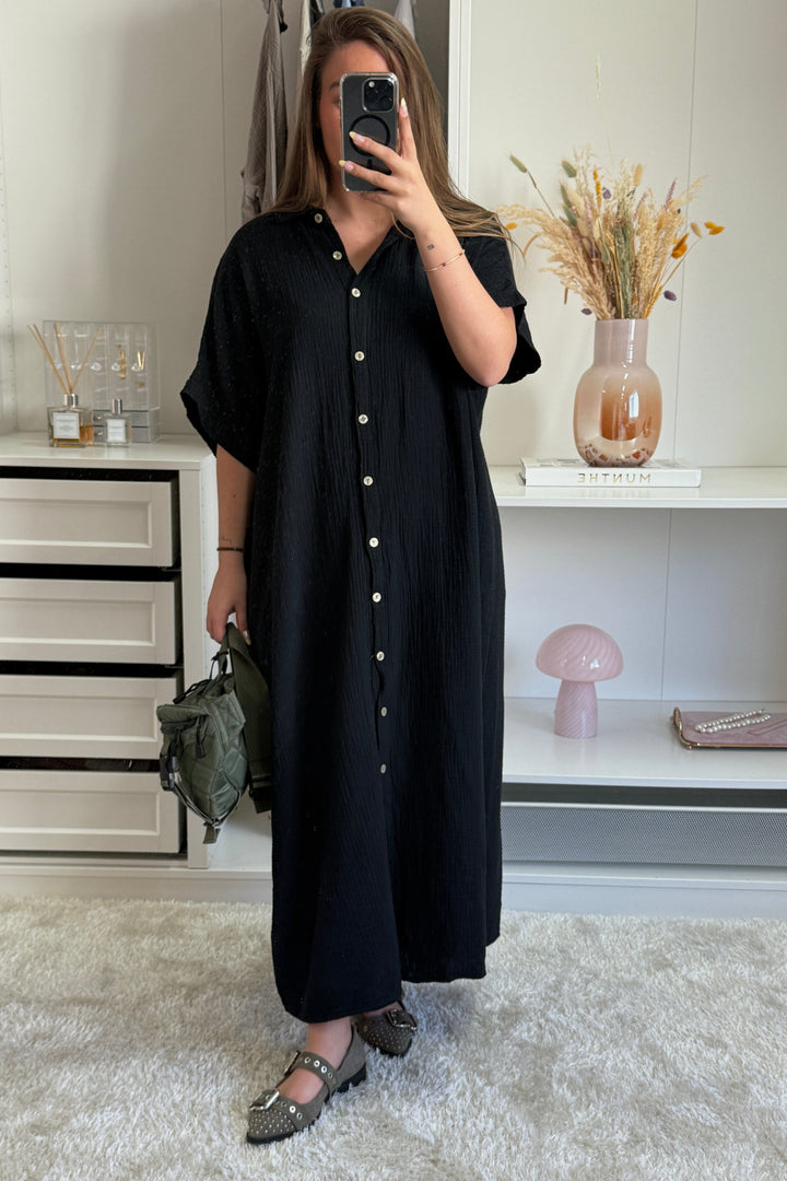 A-bee - Selma Dress - Black Kjoler 