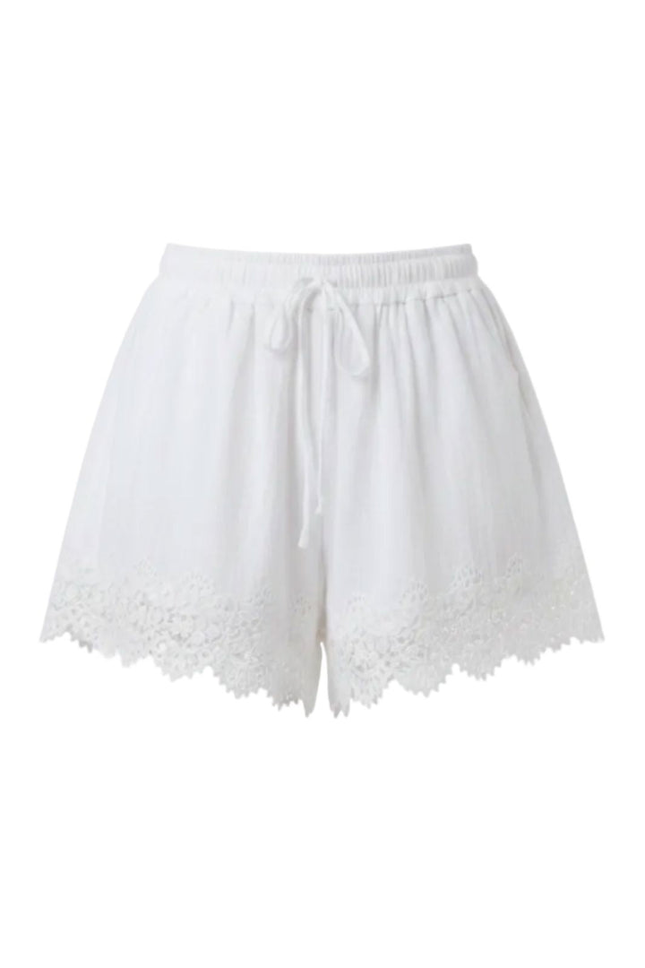 A-Bee - Vanya Shorts - Ecru Shorts 