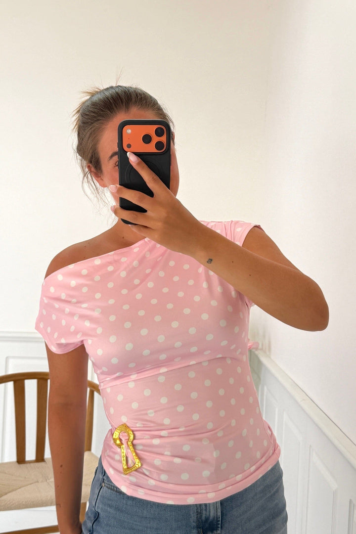 A-Bee - Ysabel T-Shirt - Pink T-shirts 