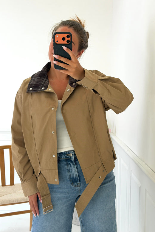 A-Bee - Zuleika Jacket - Camel Jakker 